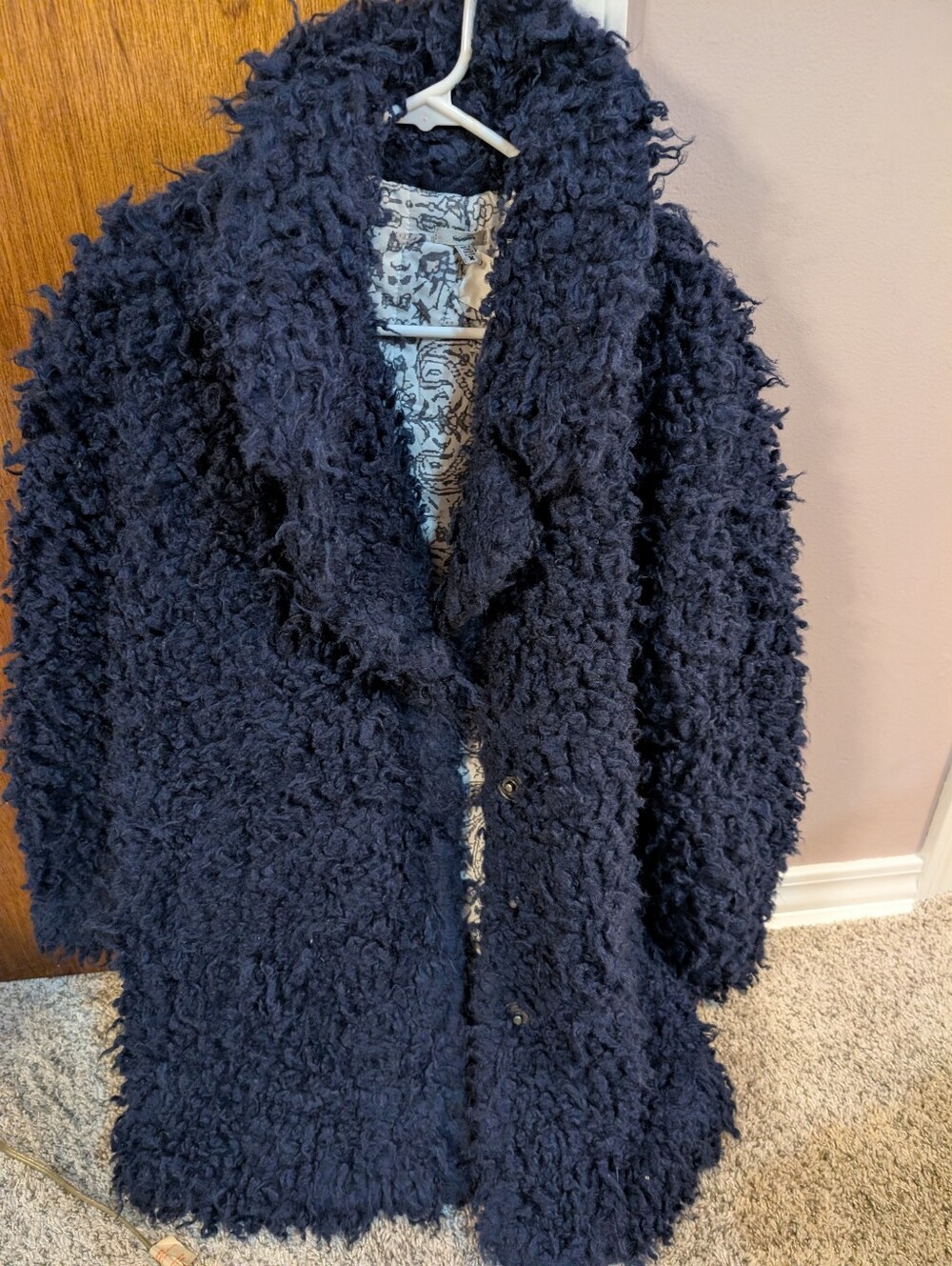Fuzzy Fur Coat